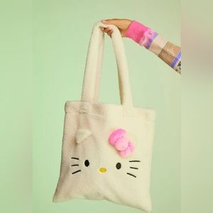 Hello Kitty x Forever 21 fur tote bag
